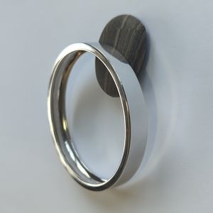 Vintage MONET Silver Shiny Bangle Bracelet